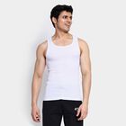 Men's 100% Cotton Gym T-Shirt , White, small